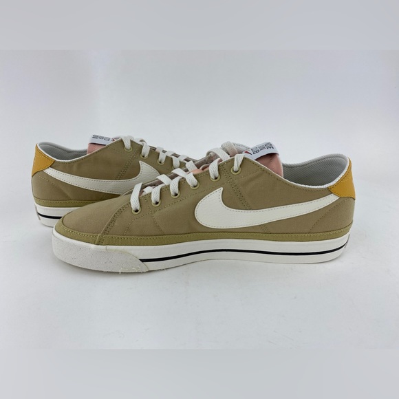 Nike Court Legacy Canvas Next Nature Wheat Sail Men's Sneakers Shoes DV0516-700 - Picture 10 of 12